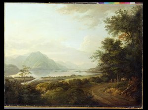 Loch Awe, Argyllshire, c.1780-1800 by Alexander Nasmyth
